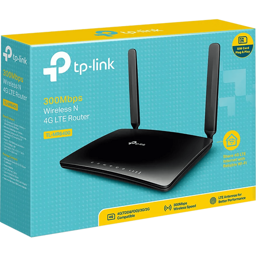 TP-LINK 3G/4G LTE Wireless N Router TL-MR6400 slika 2