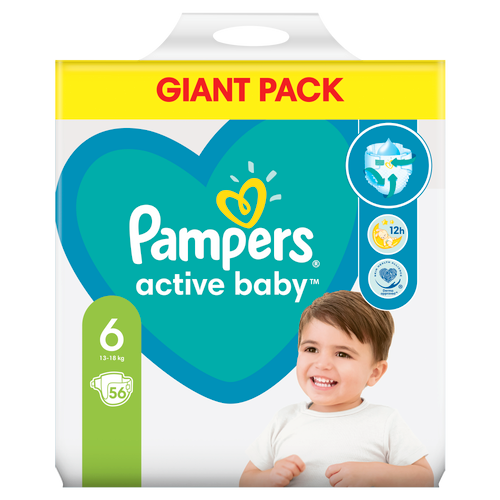 Pampers Active Baby Giant Pack slika 7