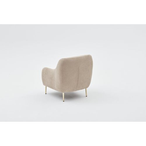 Simena - Beige Beige
Gold 1-Seat Sofa slika 4