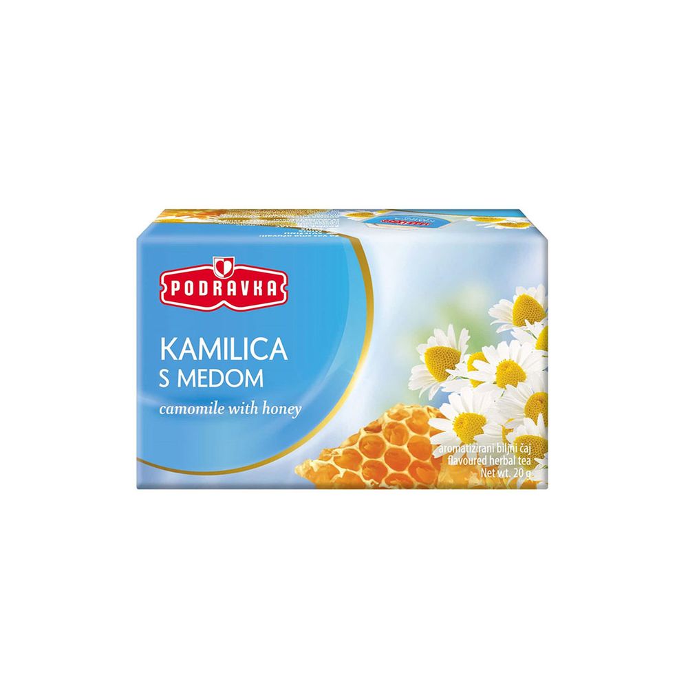 Podravka Čaj Kamilica Sa Medom 20g slika 1
