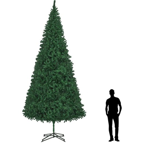 Umjetno božićno drvce 500 cm zeleno slika 1