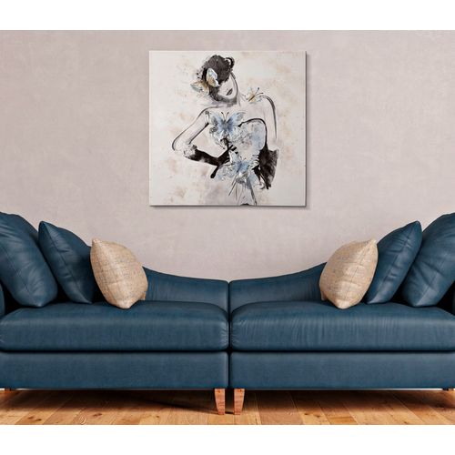 Mauro Ferretti Ručno izrađena ženska zidna slika -B- 80x2,8x80 cm slika 5