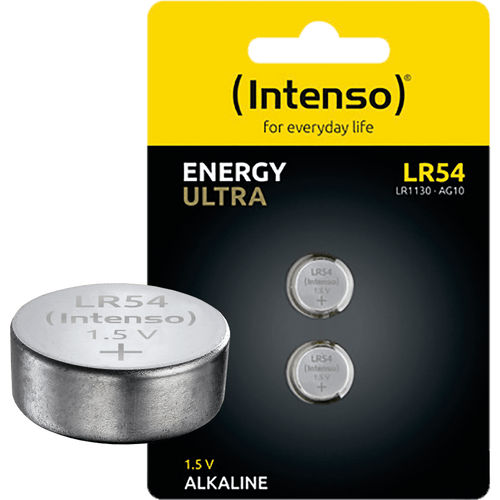 (Intenso) Baterija alkalna LR54/2, 1,5V dugmasta, blister 2 kom - LR54/2 slika 2