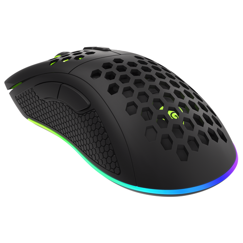 Natec NMG-1680 GENESIS KRYPTON 550, Gaming Optical Mouse 200-8000 DPI, Maximum acceleration 20 G, Huano Switches, RGB LED, 7 Programmable Buttons, USB, Black, Cable 1,8 m slika 3