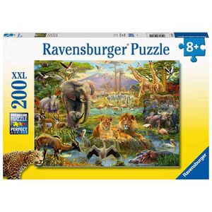 Ravensburger Puzzle Afričke Životinje u Rijeci - 200 Komada