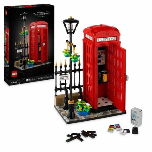 Lego Set za Gradnju Crvene Telefonske Kabine iz Londona slika 1