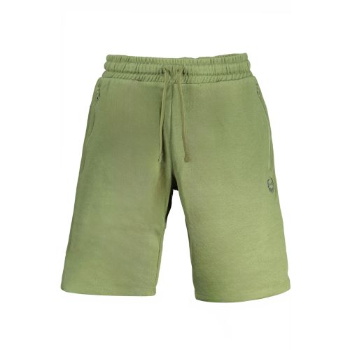 GIAN MARCO VENTURI MEN'S GREEN SHORT PANTS slika 1