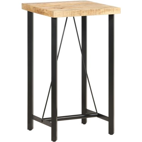 Barski stol 60 x 60 x 107 cm od grubog drva manga slika 9