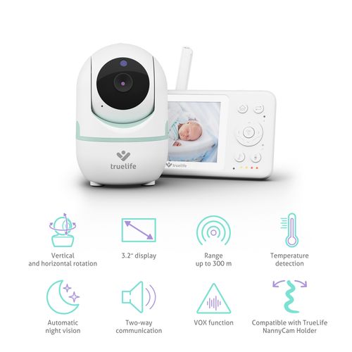 TRUELIFE digitalni video monitor NannyCam R4 slika 3