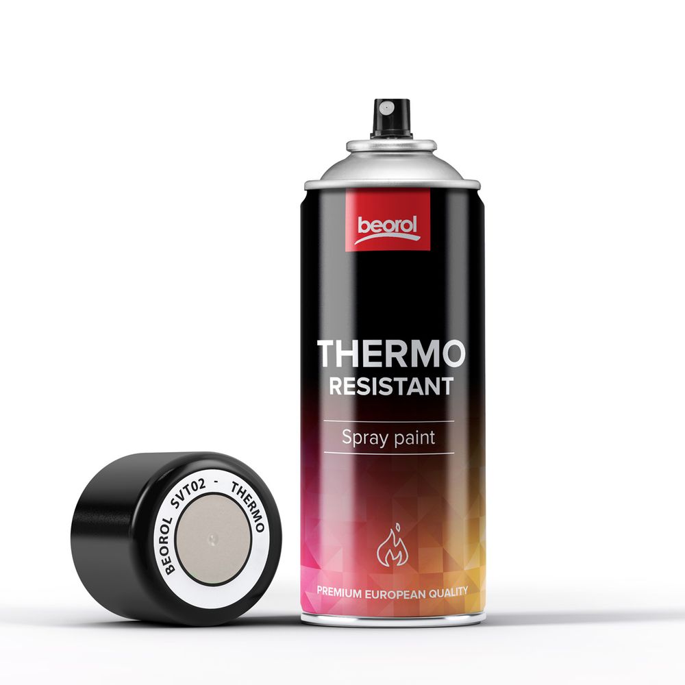 Beorol Sprej za visoke temperature srebrni Alluminio slika 1