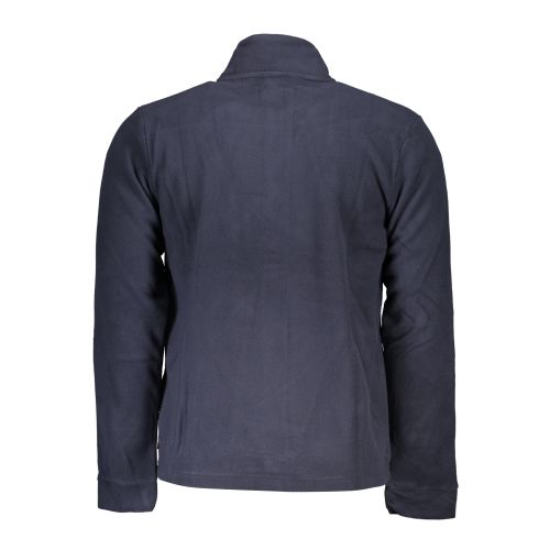 GIAN MARCO VENTURI MEN'S BLUE ZIP SWEATSHIRT slika 2