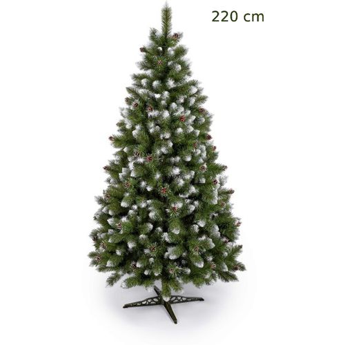 Umjetno božićno drvce - BEATA s češerima - 220cm slika 1