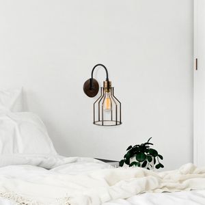 Fellini - MR - 813 Crna Vintage Zidna Lampa