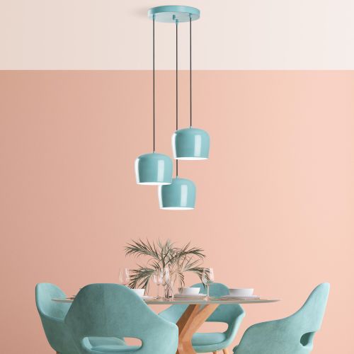 Yozgat - N - 1413 - Turquoise Turquoise Chandelier slika 1