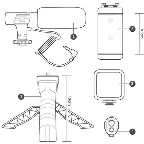 Vloggie Komplet za snimanje slika 5