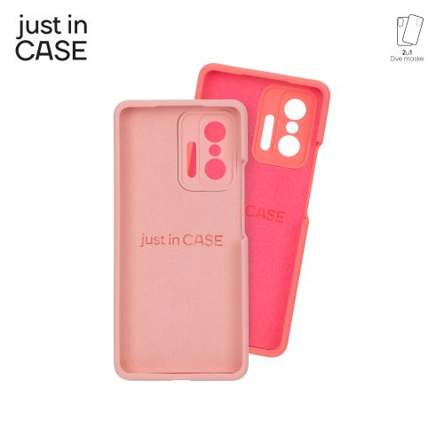 2u1 Extra case MIX PLUS paket PINK za Mi 11T/11T pro 128GB slika 1