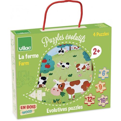 Vilac Puzzle "Farma" slika 2