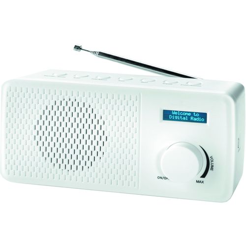 DENVER DAB RADIO FM+BUDILICA DAB-41 BIJELI slika 1