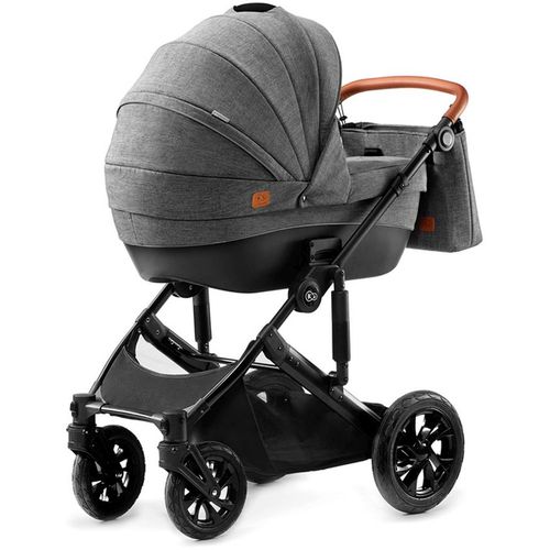 Kinderkraft kolica PRIME 2u1 siva + torba slika 2