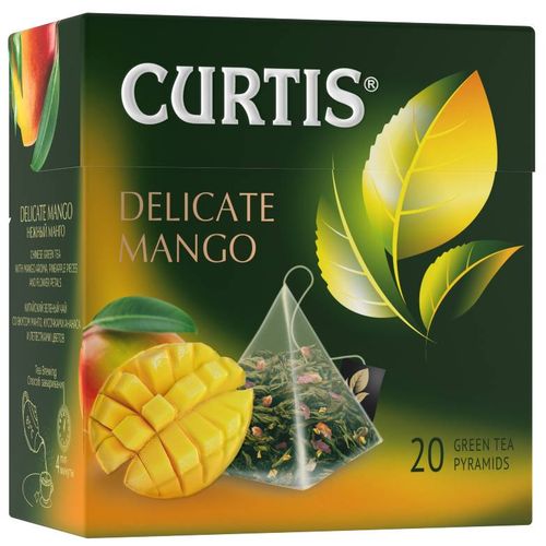 Curtis Delicate Mango - Zeleni čaj sa mangom, ananasom i laticama cveća, 20x1.8g 1516703 slika 3