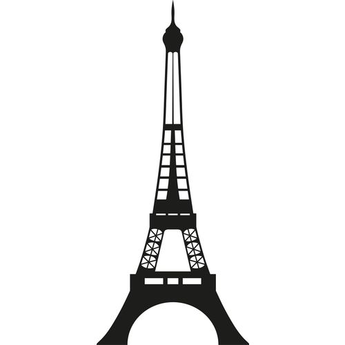 Wallity Metalna zidna dekoracija, Eiffel Tower slika 2