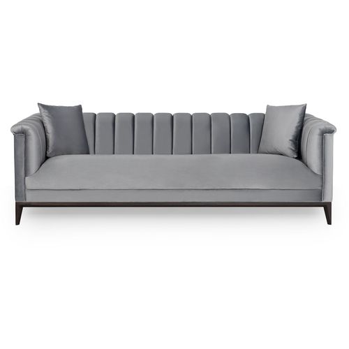 Pera Grey 3-Seat Sofa slika 1