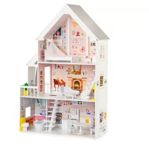 Eco Toys Drvena Kućica Za Lutke Xxl For Dolls Residence slika 1