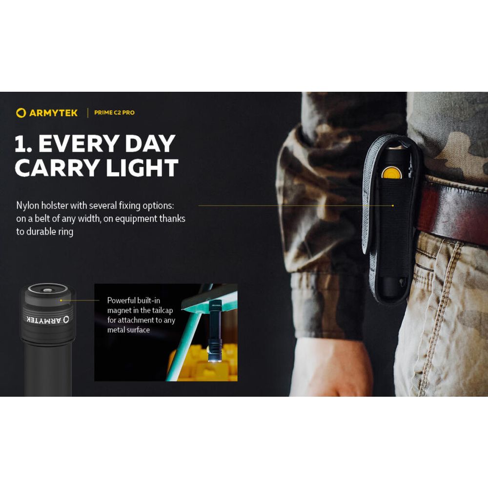 Armytek Baterijska lampa Prime C2 Pro slika 11