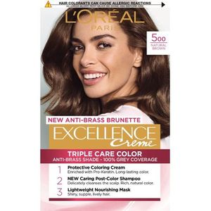 L'Oréal Paris Excellence Creme Farba za kosu 500 Natural Brown
