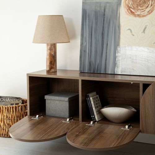 Mesta Walnut Walnut TV Stand slika 5