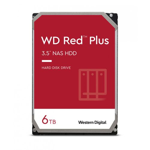 WD RED PLUS 6TB SATA3 5400rpm 256MB za NAS slika 1