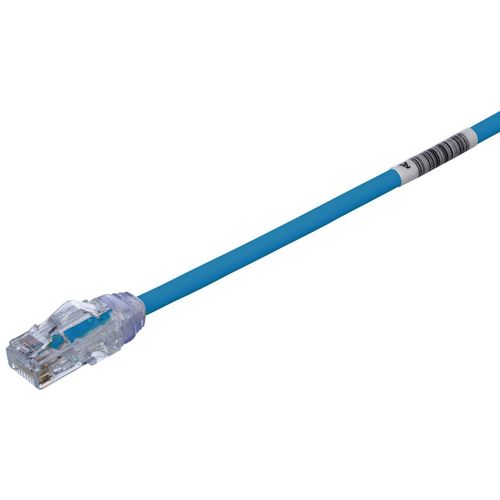 Panduit Patch cord Cat6A U/UTP, AWG28, 0.2m, LSZH, crni slika 1