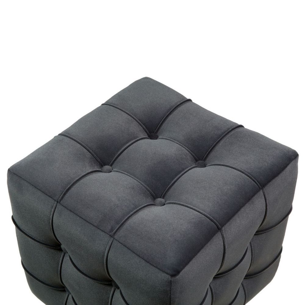 Pouffe Lizbon - Sivi slika 3