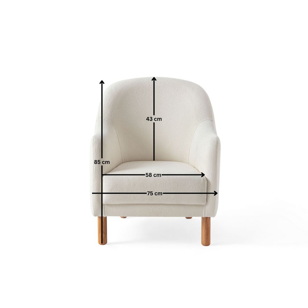 Wing Chair Aries - Bijela slika 6