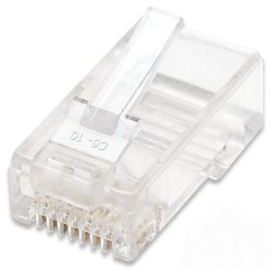 Intellinet LAN konektor, RJ45 Cat.5e, UTP, pakiranje 100kom., za stranded kabel