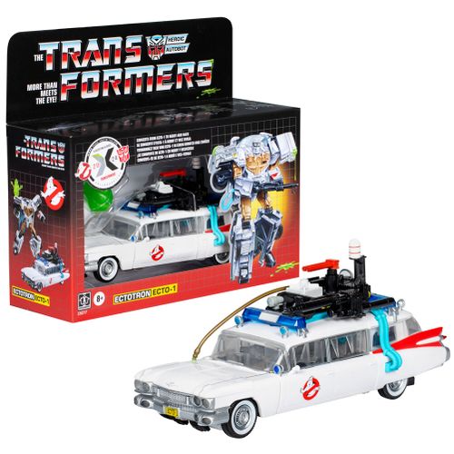 Transformers Ghostbusters Ectotron Ecto-1 Heroic Autobot figure slika 4