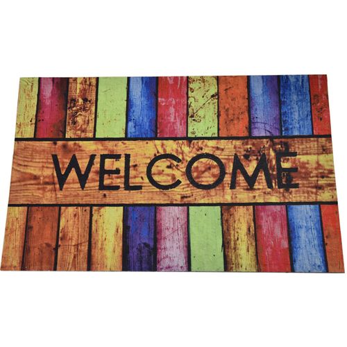 Color Welcome Multicolor Pvc Doormat slika 2