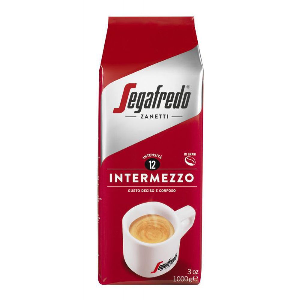Segafredo Pržena kafa u zrnu Intermezzo 1kg slika 1