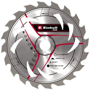 EINHELL TCT rezni list 165x20 24T, za TE-CS 18/165 Li, TE-CS 165