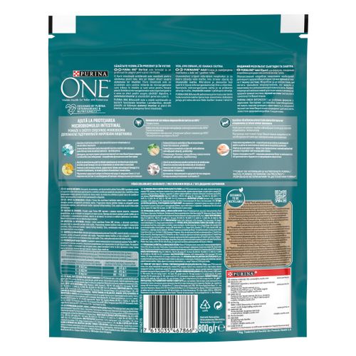 PURINA ONE® ADULT Bogata piletinom, 8x800g slika 2