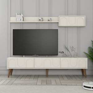 TV komoda Lyon 2 - krem, orah