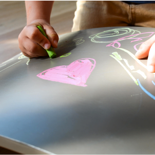 Kinderfeets drvena daska za ravnotežu Kinderboard Chalkboard Grey slika 5