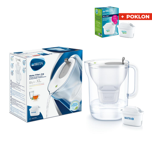 BRITA Bokal za Style 3,6l XL + POKLON filter Maxtra Pro All in One slika 1