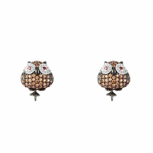 Ženske naušnice Lancaster JLA-EAR-OWL-4, 1,2 cm slika 1