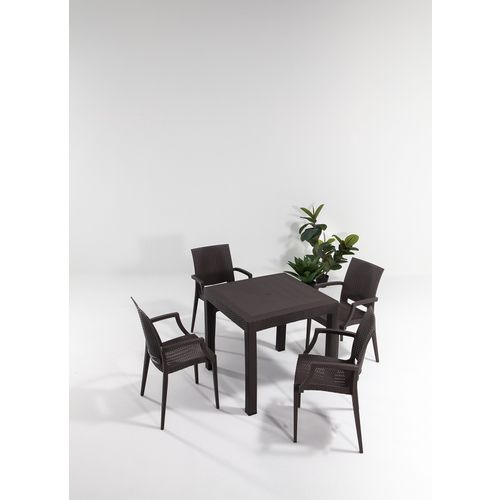 Atelier Del Sofa Set vrtnih stolova i stolica (5 komada) KAYLANI slika 1