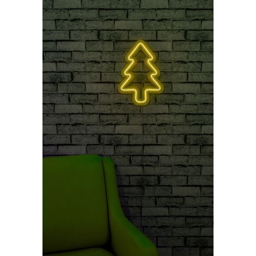 Wallity Ukrasna plastična LED rasvjeta, Christmas Pine - Yellow slika 12