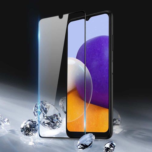 Dux Ducis 9D kaljeno staklo puna pokrivenost s okvirom za Samsung Galaxy A22 4G slika 2