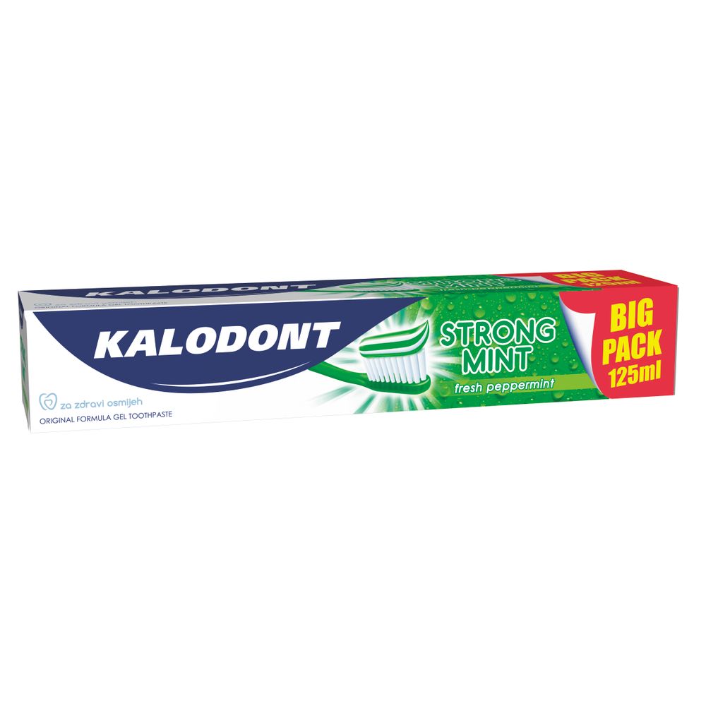 Kaladont pasta za zube Strong Mint 75+50ml XXL slika 1
