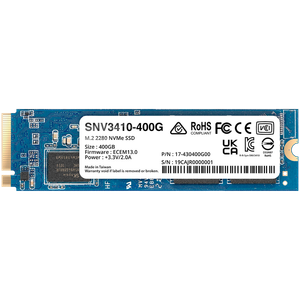 Synology SNV3410 400GB Enterprise NVMe m.2 2280 SSD