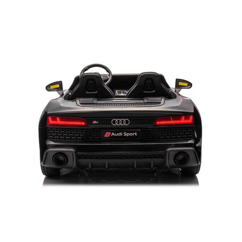 Licencirani auto na akumulator Audi R8 Spyder LIFT - dvosjed - crni slika 2